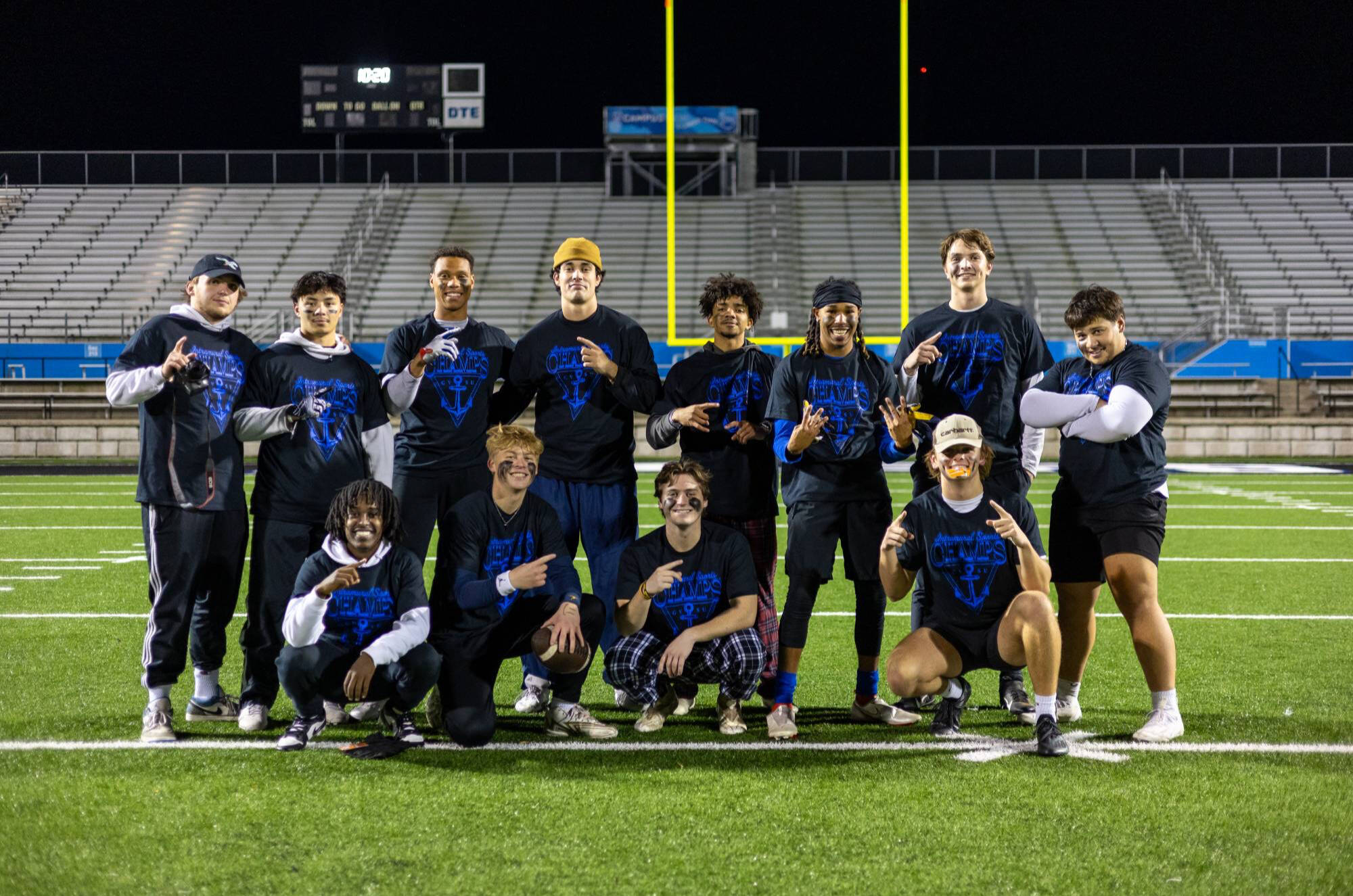 men's flag football team